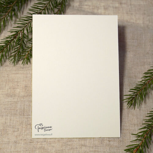 Postikortin taustapuoli