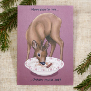 Kauriin joulupuuro | Joulukortti
