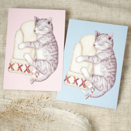 Lapanen ja kissanpentu | Kortti